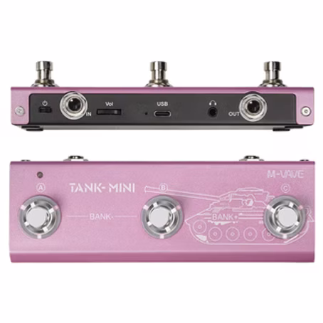 M-VAVE Tank Mini Bass/Gitar IR Efektörü