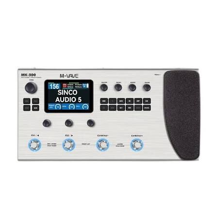 M-Vave MK300 Çoklu Efekt ve Amfi Simülatörü / Elektro Gitar Prosesörü