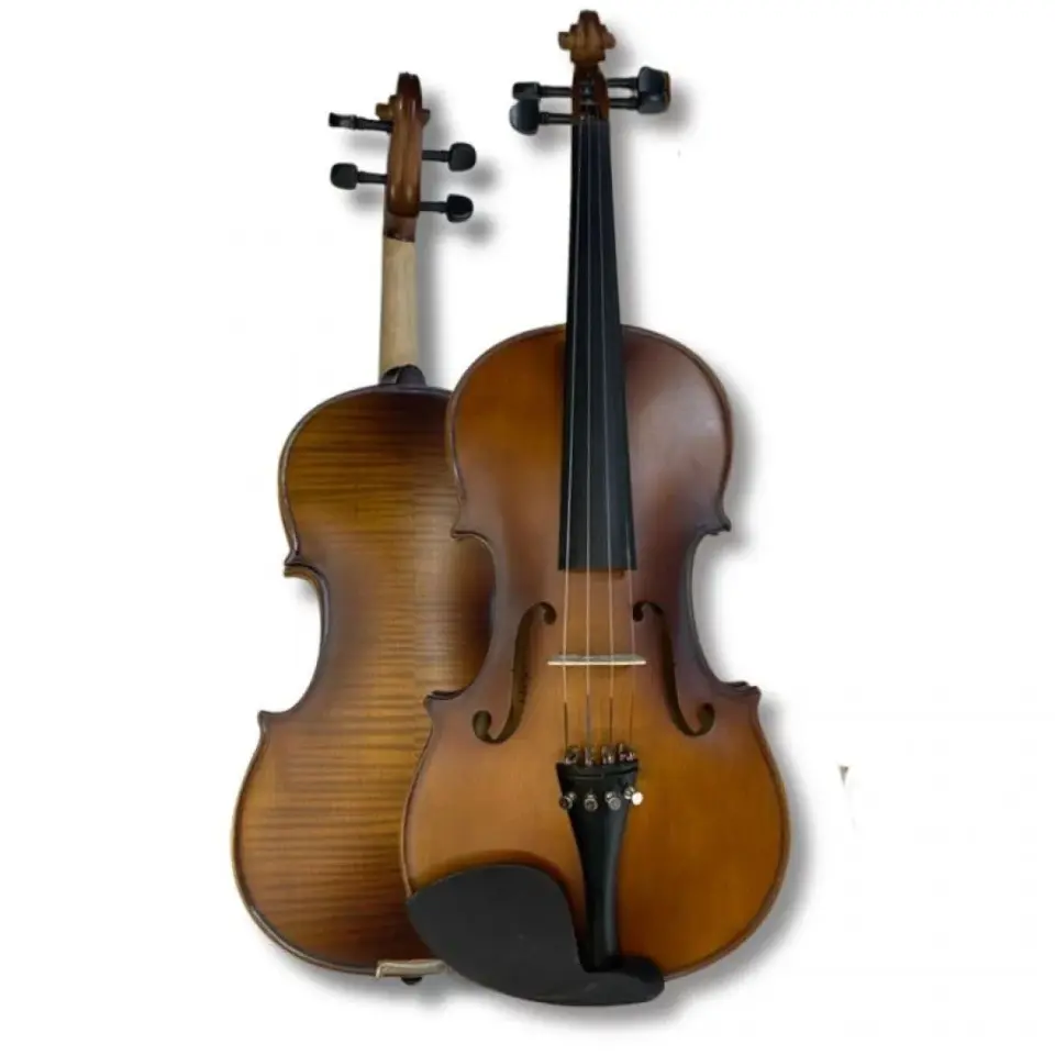 Vivaldi VL-904 4/4 Mat Cila Akustik Keman Seti